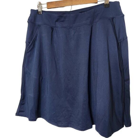 Boutique athletic skort with pockets blue Size 2xl - Picture 1 of 5
